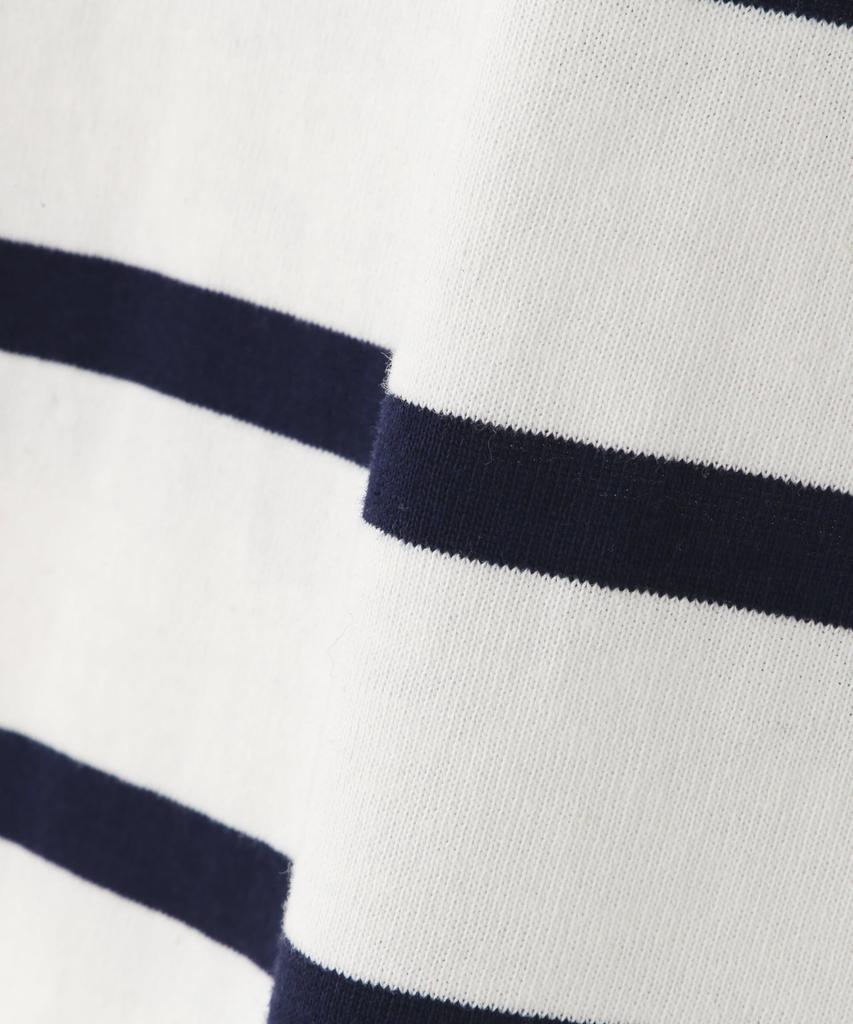 AVIREX S/S NAVAL POCKET T-SHIRT 783-2934008 men's L navy border