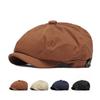 British Vintage Octagonal Cap Men's Newsboy Cap for Men Beckham Classic Beret Hat Gatsby Hats Painters Hats Adjustable Ivy Hat