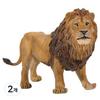 PAPO FRANCE Lion Animal Figure, 2 Pieces, Popular Toys In Korea