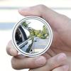 2pcs Car Rearview Sucker Mirrors 360 Degree Blind Spot Mirror Frame Clear Adjustable Convex Rearview Mirror Round Auxiliary