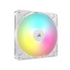 CORSAIR RS140 ARGB PWM 140mm PC Case Fan Daisy Chainable Single Pack White CO-9050186-WW