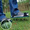 1 Set Grass Spike Shoes High Hardness Rust-proof Metal All-Purpose Lawn Aerator Shoes Set Yard