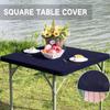 86X86CM Stain-Resistant Tablecloth Elastic Picnic Table Cloth Square Table Cover  Home
