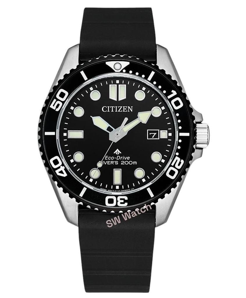Citizen Мужские часы ProMaster Marine Eco-Drive 200M BN0266-07E