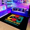 Ковры HD для игровой зоны дома с дизайном игрового контроллера, Нескользящие напольные коврики для детей, Ковер для декора гостиной, спальни, игровых комнат, кухни