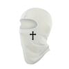 Polyester Full Face Ski Mask Cross Breathable Cycling Balaclava  Hiking Running Skiing