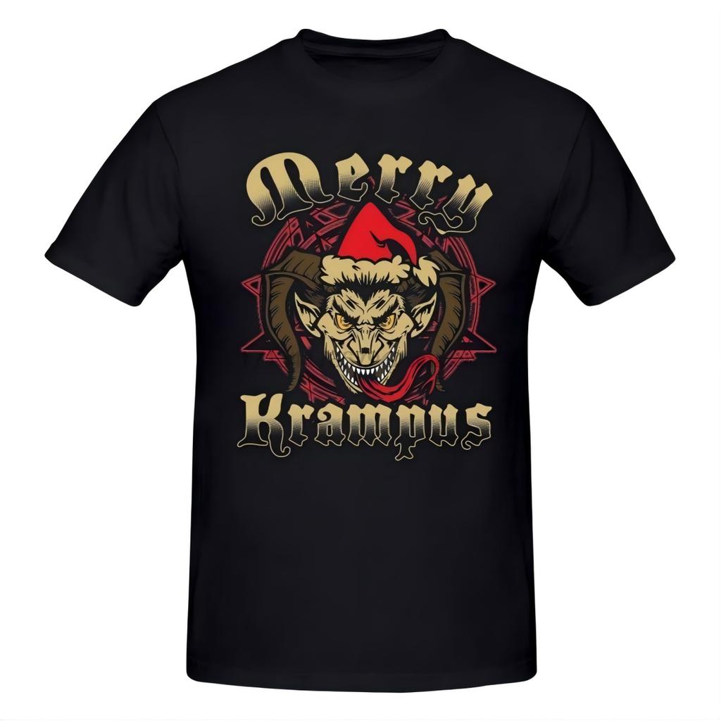 Merry Krampus Dark Christmas T-Shirt