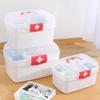 Portable Medicine Storage Box Large Capacity Medicine Kit Family Hand First Aid Chest Simple Travel Emergency Box