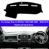 Для Dodge Ram IV (DS/DJ) 1500 2500 3500 2008-2018 Автомобильная Панель Приборов Антибликовая Накладка На Приборную Панель Покрытие Стола Коврики