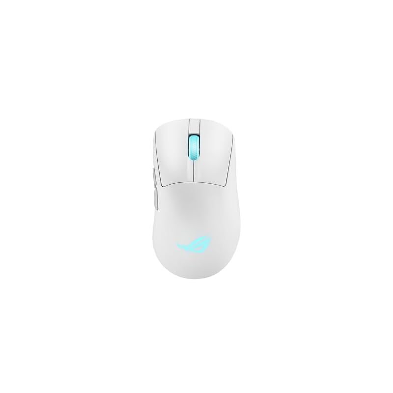 Игровая мышь ASUS / ROG Keris II Origin / Протестирована профессиональными игроками в FPS / 65 г / Эргономичный дизайн / RGB-подсветка / 42 000 точек на дюйм ROG AimPoint Pro