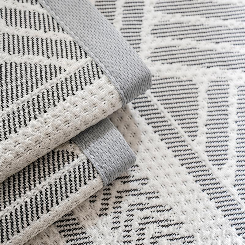 Sofa  New Leather Sofa Backrest Cloth Towel One Piece Combination Sofa Seat Cushion Popular Straight Row Light Luxury