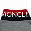 Used MONCLER 1091830515084556Polo shirt gray mens