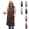Women's Sleeveless Puffer Vest, Lightweight Quilted Outerwear