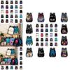 Students Backpack Spaceman Schoolbag Travel Bag Bookbag Shoulderbag