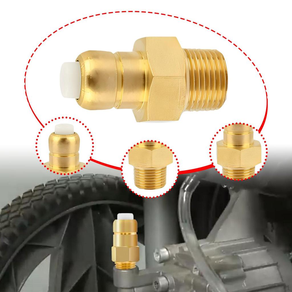 Насос мойки высокого давления Терморазгрузочный клапан Сбросной Латунная конструкция