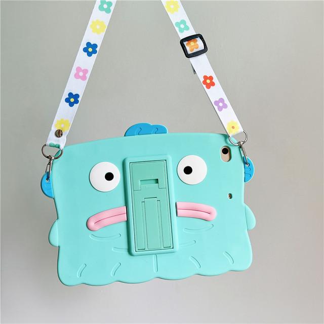 Для iPad 7, 8, 9, 10,2, 10, 10-го поколения, чехол с поворотной подставкой на 360 градусов для iPad Air 2, 3, 4, 5, 10,9, 2022, Mini 6 Pro, 9,7, 11, милые детские чехлы с героями мультфильмов