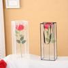 10pcs Transparent Plastic Flower Gift Bags With Handles - Perfect For Bouquets & Retail Display Transparent Bags For Flowers