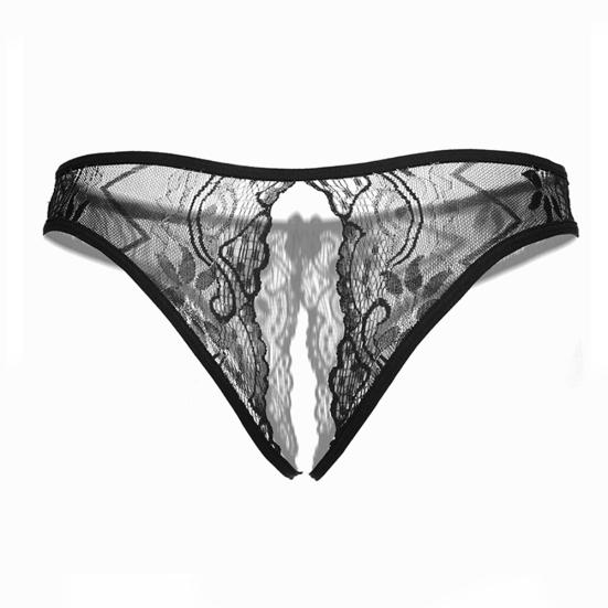 Women Sexy Hollow Lace Low Waist G-String T-back Briefs Underwear Panties Thong