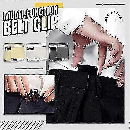 Multi-function Belt Clip,cordless Buckle Belt,invisible Belt, Lazy Belt Tighten Waistband,unisex