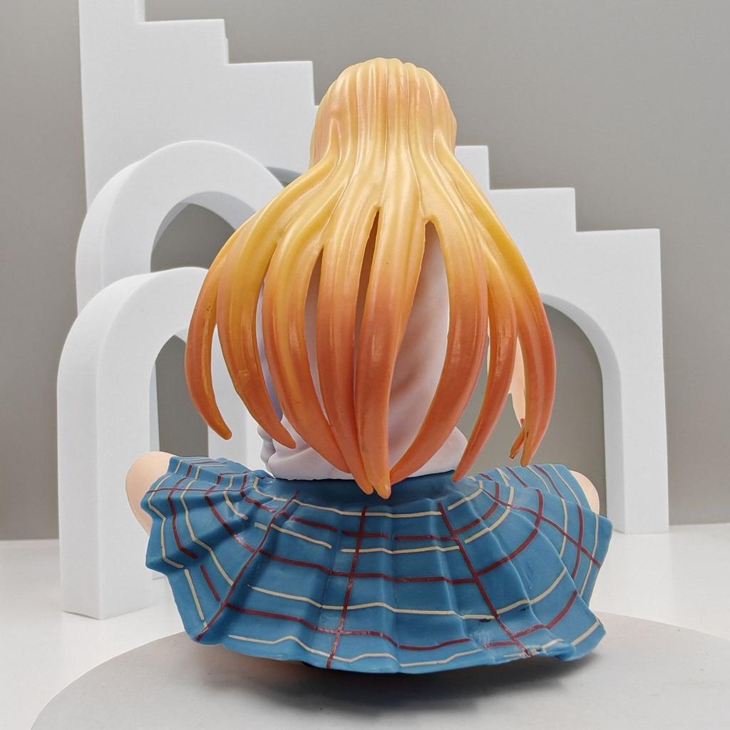 Новая Аниме Фигурка Марин Китагавы из My Dress-Up Darling, Сидящая, Милая Бишодзё, Коллекционная Модель, Декор для Рабочего Стола, Подарок на День Рождения для Фанатов