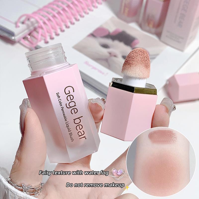 GEGE BEAR Кремовые жидкие румяна - Гладкий бархатистый матовый финиш в 6 цветах