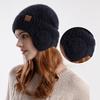 Winter Warm Cap Men's Women's Plush Knitted Wool Cap Cold Ear Protection Cap