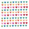 100pcs Small Hair Claw Clips Rectangle Matte Cute Colorful Non Slip for Women Girls Medium Thick Thin Hair