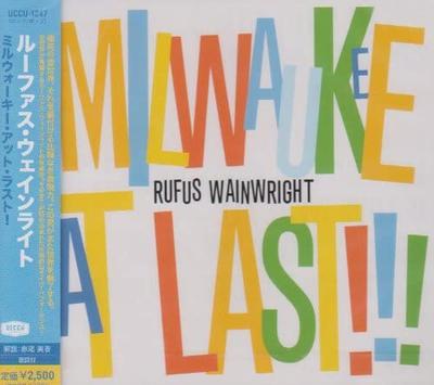 CD RUFUS WAINWRIGHT - Милуоки наконец-то! UCCU1247 Decca 2009 Япония ОбиПоп Б/у