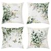 Eucalyptus & Inspirational Quote PillowcasesLiving Room Sofa Cushion Cover, Soft and Comfortable, Bedroom Room Decoration
