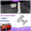 Для Mazda CX-4 GK 2017~2024 Накладки на педали газа и тормоза из сплава Аксессуары из нержавеющей стали Топливо Тормоз Без сверления