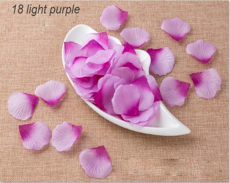100 шт./пакет Шелковые лепестки роз Искусственные цветы Свадебные мероприятия Украшение стола Товары для вечеринок Конфетти AVE