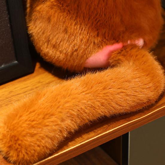 Плюшевая обезьянка, милая игрушка со съемной головой и лицом, мягкая пушистая игрушка из полипропилена, хлопка, плюшевые игрушки для детей