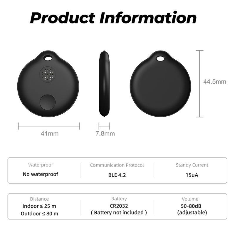 Приложение Smart Life Bluetooth Смарт-теги Ключ от потери устройства Отслеживание местоположения домашнего животного Умный Bluetooth-трекер Поиск предметов