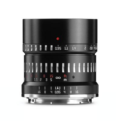 TTArtisan 50 мм CZ Mount Nikon Z Черный x Серебряный Объектив Famous Optics Гарантия 2 года f/0.95 APS-C