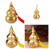 Chinese Style Copper Gourd Brass Gourd Ornament Retro Fire-avoiding Dragon Gourd  Table