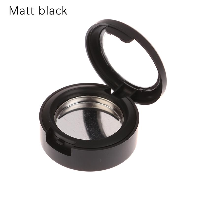 Коробка для теней для век Заменяет пустую коробку Пластиковый футляр для румян Коробка для теней для век с алюминиевой кастрюлей