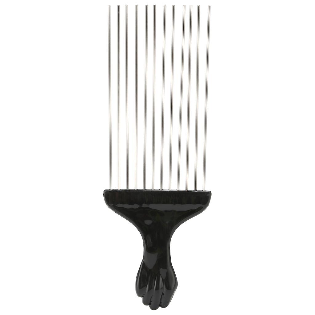 Профессиональная металлическая расческа для распутывания волос, парикмахерская, расческа, инструмент для укладки волос