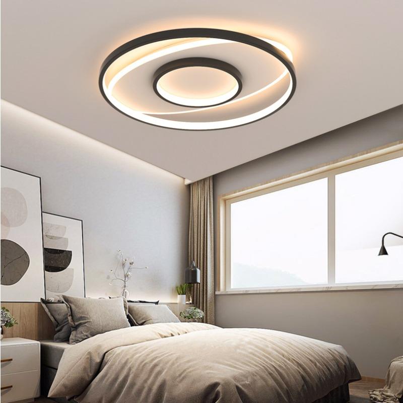 Потолочный светильник, главная спальня, дополнительная спальня, свет в домашней спальне, внутреннее освещение, креативный и минималистичный свет