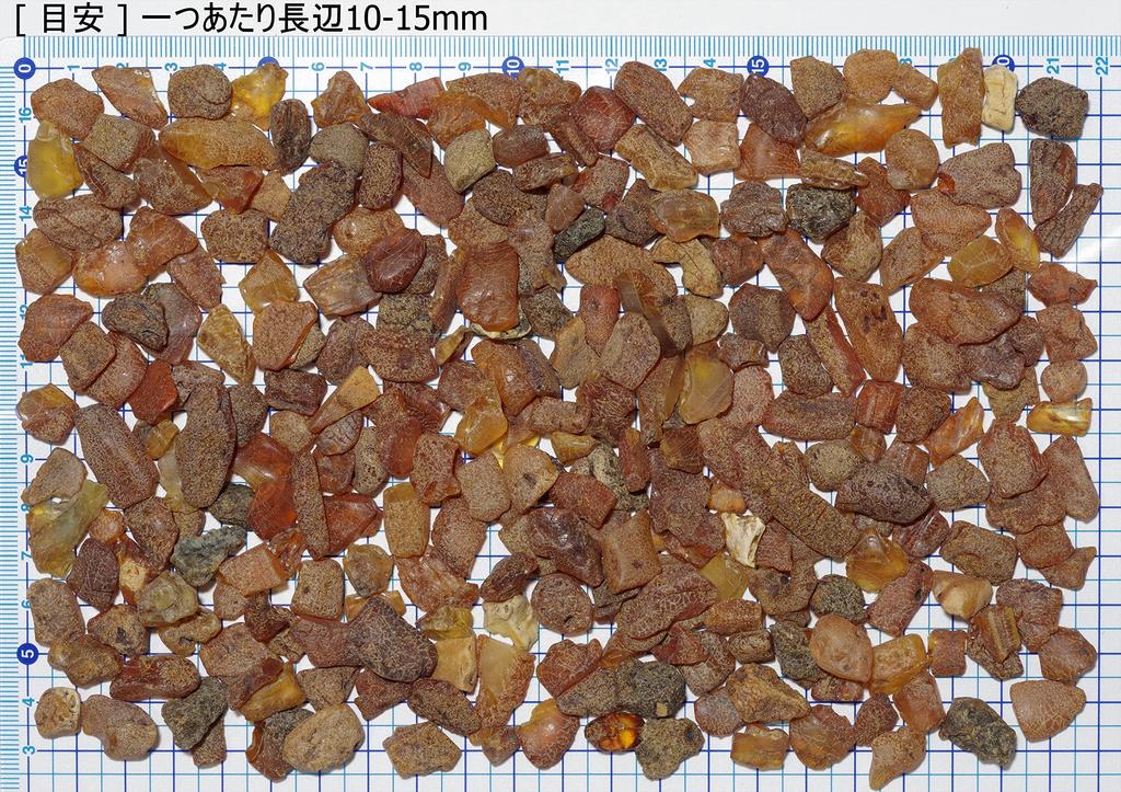 Камень Натуральный ископаемый янтарь необработанный камень 1000г [N2 Natural] / (приблизительно. [приблизительно. 10-15мм] набор)