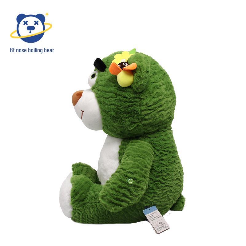 Light-Up Googly-Eyed Firefly Teddy Bear Plush Toy