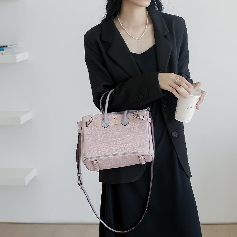 Первый слой коровья кожа платиновый мешок, женская сумка из натуральной кожи, большая вместимость сумка-тоут Келли, женская высококачественная сумка-мессенджер для commutes