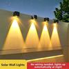 IP65 Waterproof Wall Lamp Wireless Outdoor Garden Light Solar Wall Lights Garden Lighting