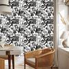 Graffiti wallpaper for living room and bedroom 50x1000