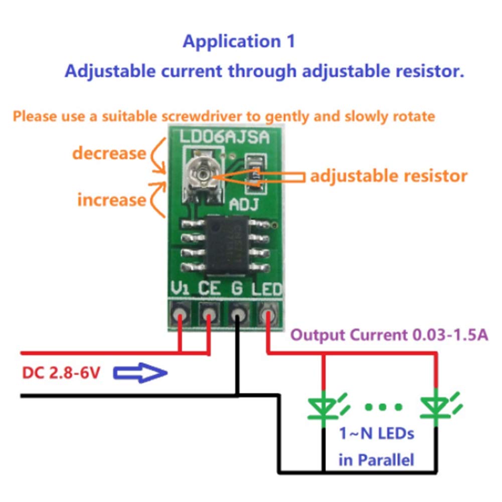 Dimmable LED Driver DC 3.3V 3.7V 5V Universal Regulated ow Voltage Transformer 2 Through Pwm Signal Control for LED Strip