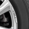 JKGN2 4Pcs Aluminum Car Styling Wheel Hub Badge Tire Rim Stickers For BMW M Emblem E46 E36 E34 F10 E90 F30 E60 F30 E53 E30 E92 E87