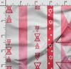 Soimoi Geometric Print,  Cotton Cambric, Quilting Fabric Sold by The Yard 42 Inch Wide, Medium Weight Cotton Fabric,