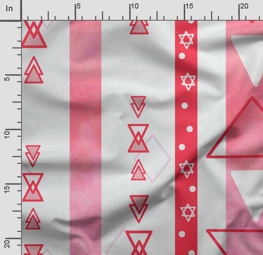 Soimoi Geometric Print,  Cotton Cambric, Quilting Fabric Sold by The Yard 42 Inch Wide, Medium Weight Cotton Fabric,