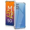 Для Samsung Galaxy M52 5G чехол силиконовый мягкий ударопрочный прозрачный TPU чехол для Samsung M52 Capa clear Phone cases Fundas Coque