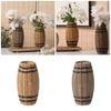 Elegant Faux Rattan Flower Vase Waterproof Plant Holder Home Decoration Accent Perfect for Dry Floral Arrangements