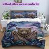 Watercolor animal painting Pattern Bedding,Quilt Set Quilt Cover Pillowcase Home Birthday Gift (1*duvet cover+2*pillowcase,without core)